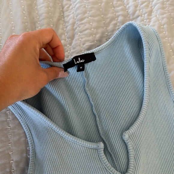 Lulus Ribbed mini dress - Picture 2 of 3